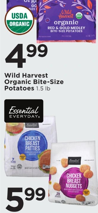 Wild Harvest Organic Bite-Size Potatoes