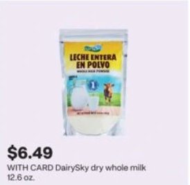 DairySky dry whole milk