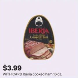 Iberia cooked ham