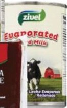 Zivel Evaporated Milk