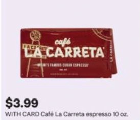 Café La Carreta espresso