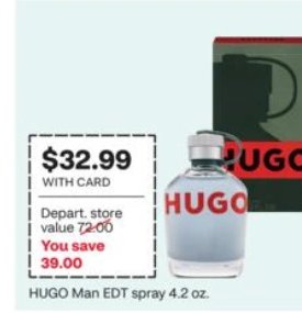 HUGO Man EDT spray