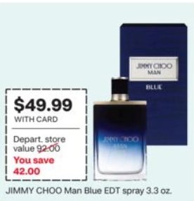 JIMMY CHOO Man Blue EDT spray