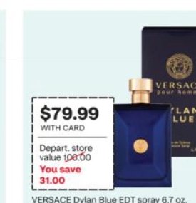 VERSACE Dylan Blue EDT spray
