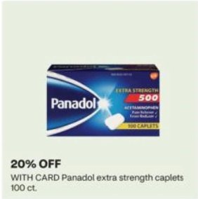 Panadol Extra Strength Caplets