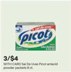 Sal De Uvas Picot Antacid Powder Packets