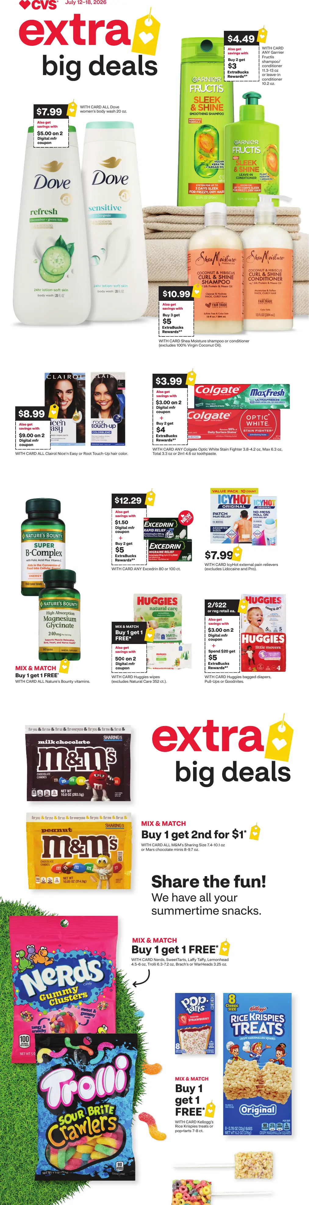 CVS Weekly Ad Page 1