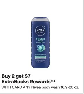 Nivea body wash
