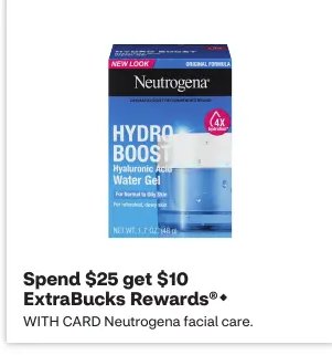 Neutrogena facial care