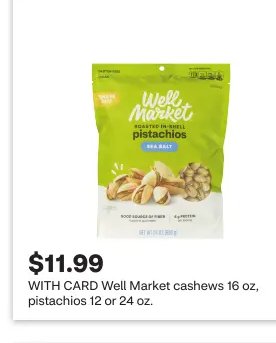 Well Market cashews