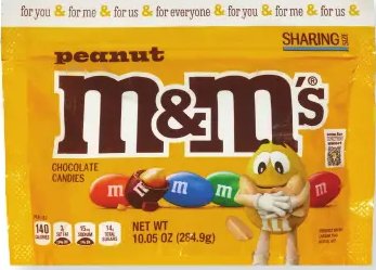 M&M's Peanut Sharing Size