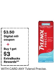 Tylenol Precise Pain Relieving Cream