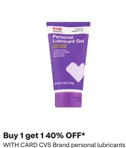 CVS Health Personal Lubricant Gel