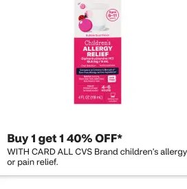 CVS Health Children's Allergy Relief