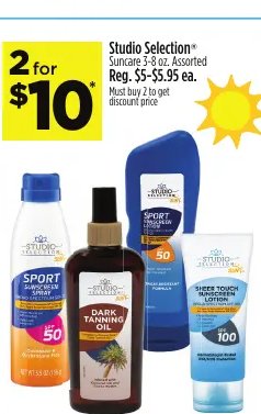 Studio Selection® Suncare