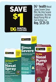 DG® health Nasal Spray