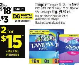 Tampax® Tampons
