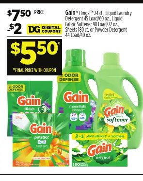 Gain® Flings™