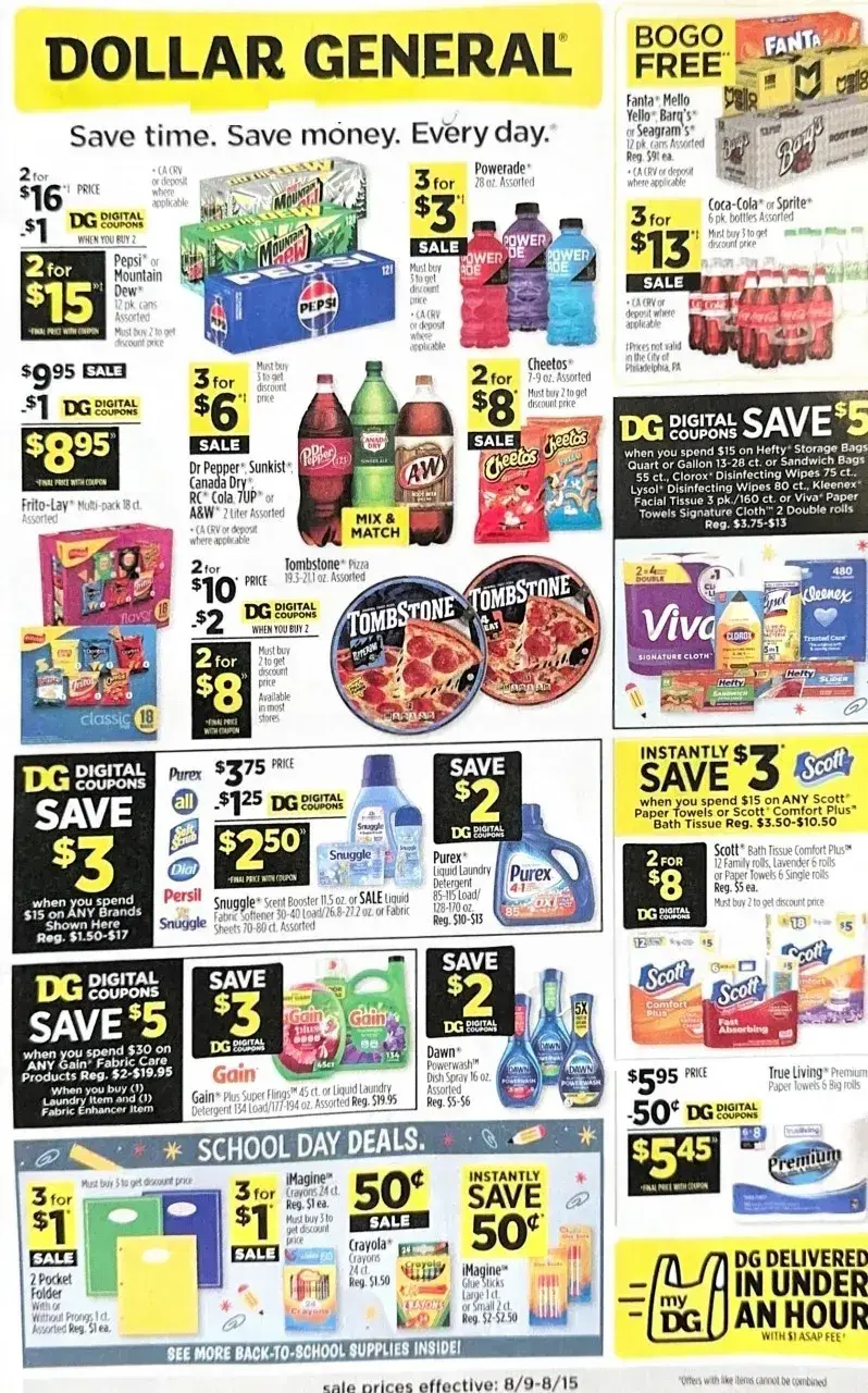 Dollar General Weekly Ad Next Week