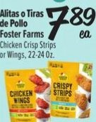 Alitas o Tiras de Pollo Foster Farms