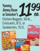 Yummy, Jimmy Dean or Smucker's