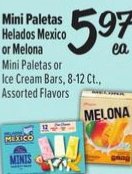 Mini Paletas Helados Mexico