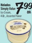Helados Simply Value