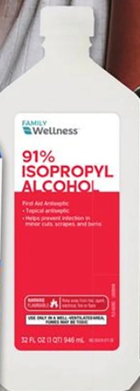 Family Wellness 91% Isopropyl Alcohol