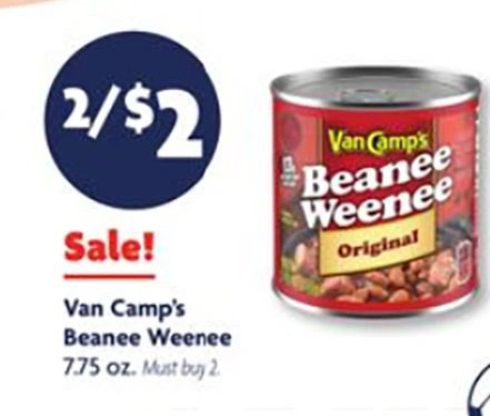 Van Camp's Beanee Weenee