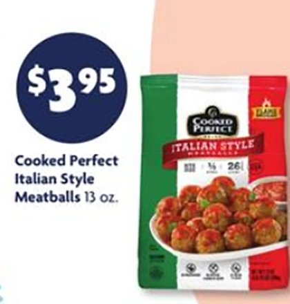 Cooked Perfect Italian Style Meatballs