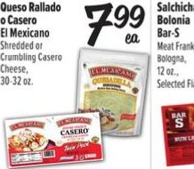 Queso Rallado o Casero