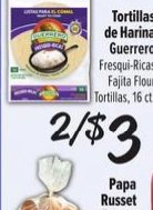 Tortillas de Harina Guerrero