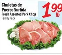 Chuletas de Puerco Surtida