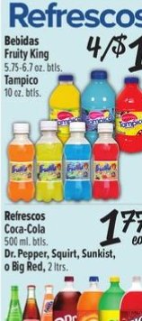 Bebidas Fruity King
