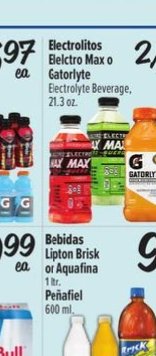 Electrolitos Bielcro Max o Gatorlyte
