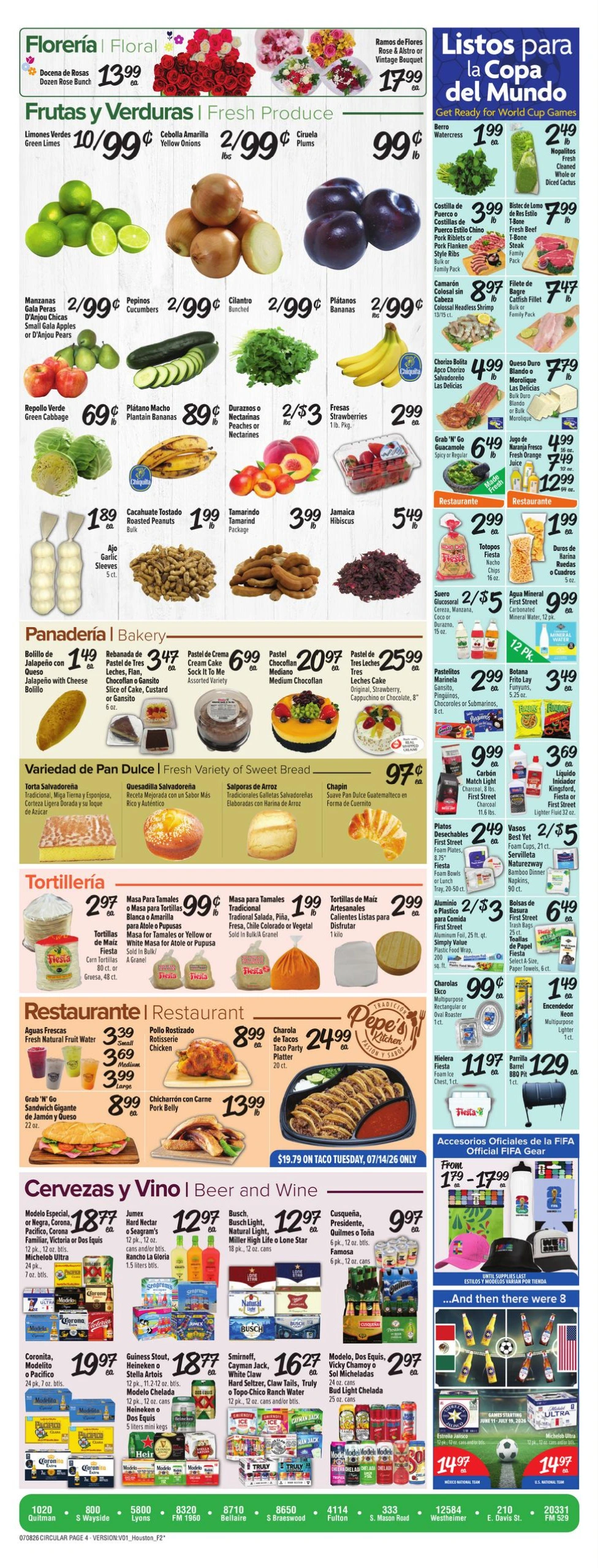 Fiesta Mart Weekly Ad Page 4