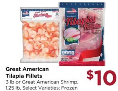 Great American Tilapia Fillets