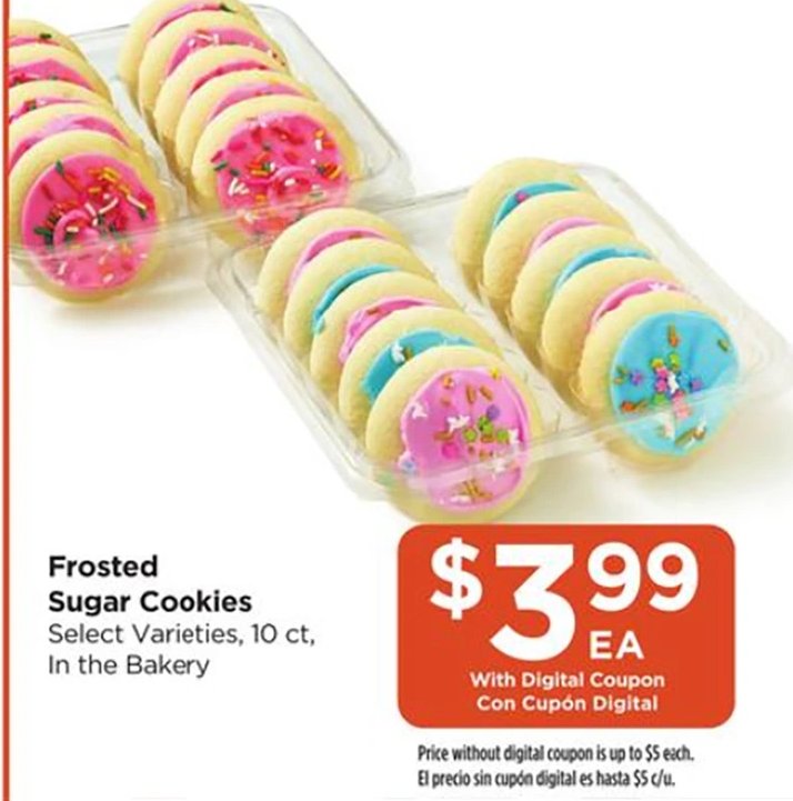 Frosted Sugar Cookies