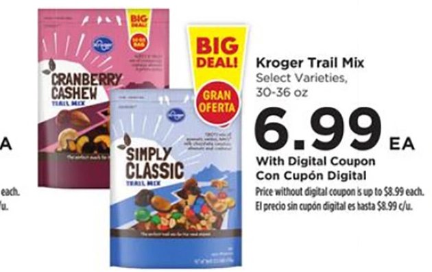 Kroger Trail Mix