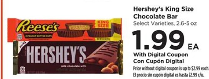 Hershey's King Size Chocolate Bar
