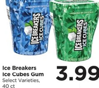 Ice Breakers Ice Cubes Gum