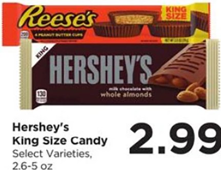 Hershey's King Size Candy