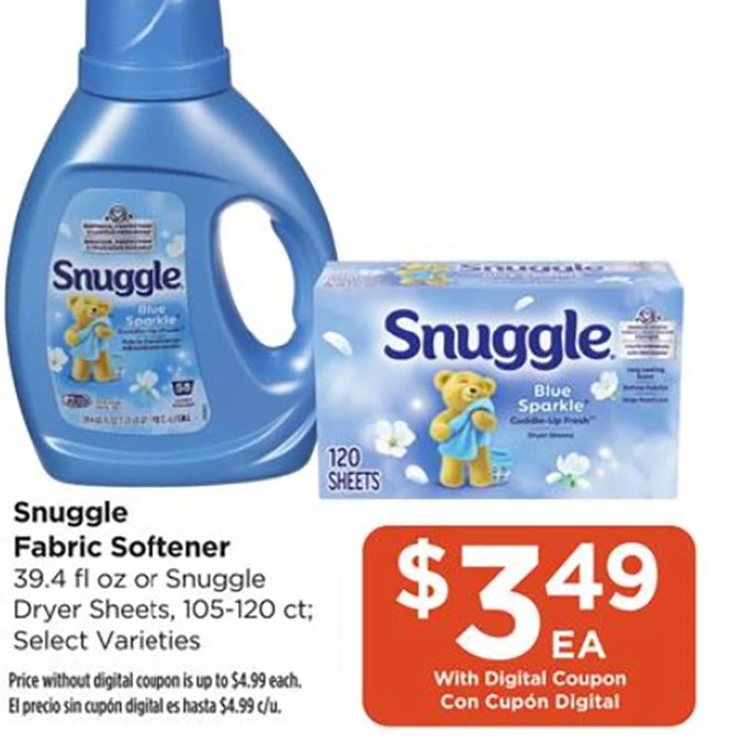 Snuggle Fabric Softener
