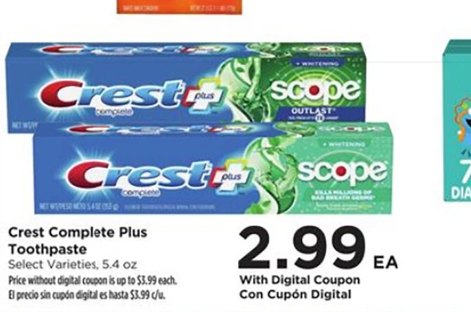 Crest Complete Plus Toothpaste