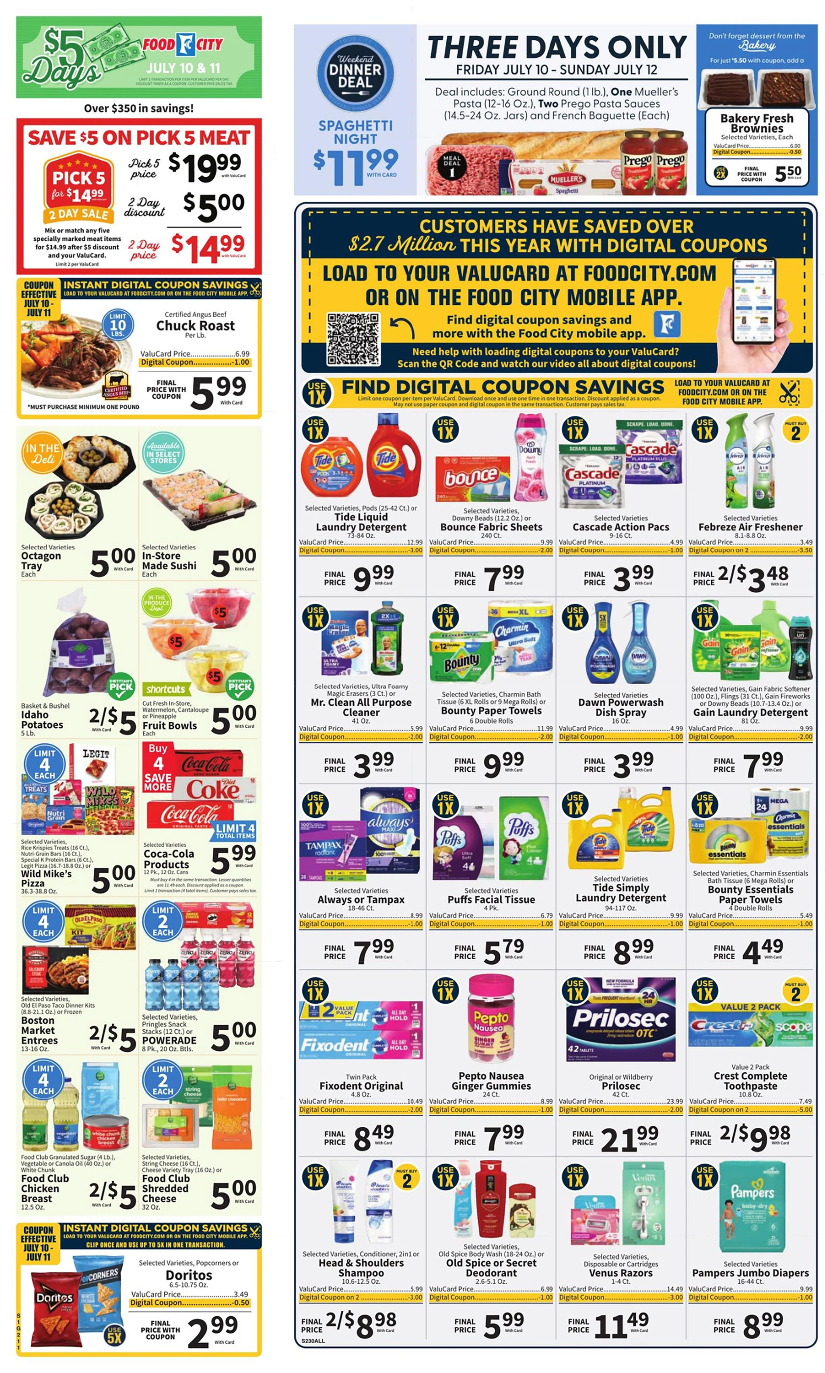Food City Weekly Ad Page 1