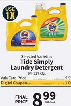 Tide Simply Laundry Detergent