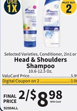 Head & Shoulders Shampoo