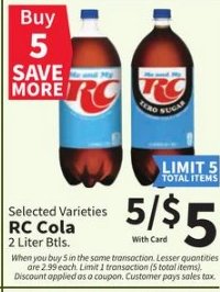 Selected Varieties RC Cola