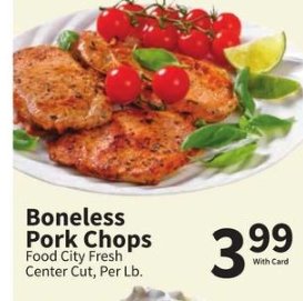 Boneless Pork Chops