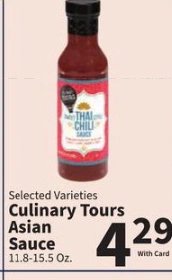 Culinary Tours Asian Sauce
